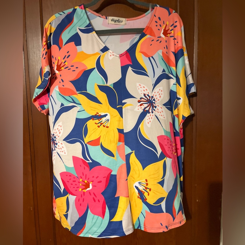 Haglofs Colorful Floral Women's Blouse